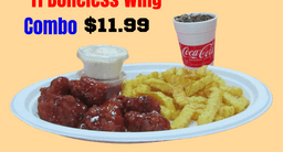 11 Boneless Wing Combo